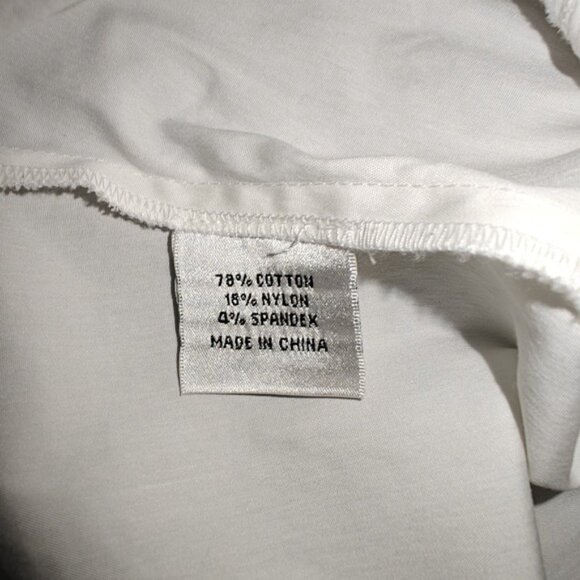 Emanuel Ungaro Women's White Pintuck Long Sleeve Button Down Shirt Size 6 - Picture 11 of 13